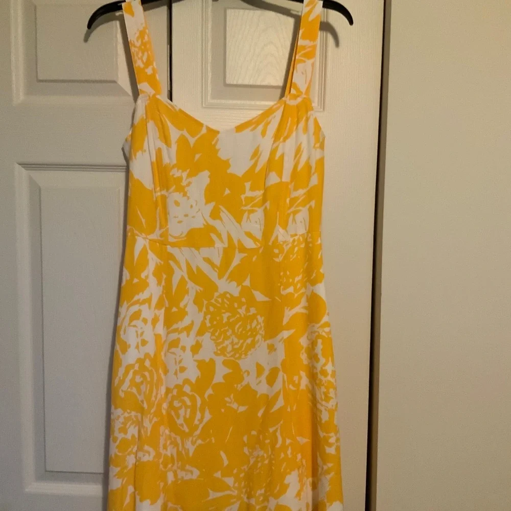 Gap Fit and Flare Floral Cami Dress